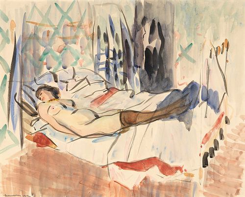 Rik Wouters - Resting woman (1912)