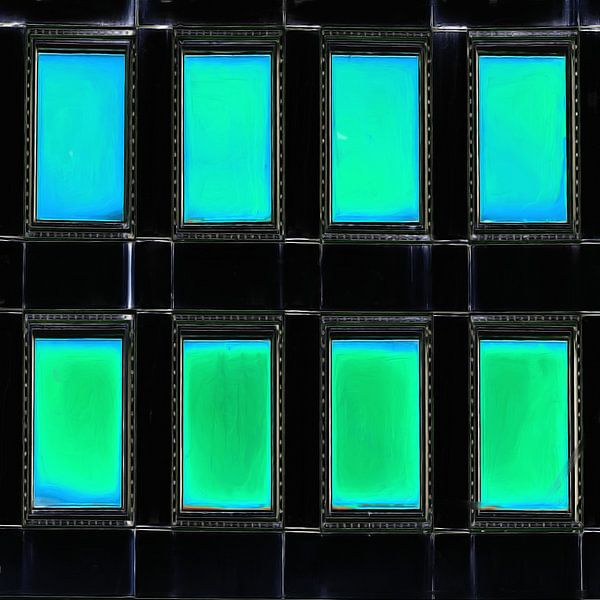 Vensters XXI van Maurice Dawson