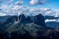 Blick auf die Marmolada, Dolomiten, Italien