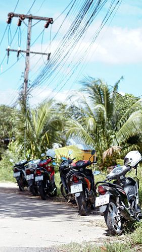 Scooters en Thaïlande