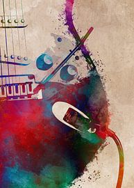 Guitar 1 music art #guitar #music by JBJart Justyna Jaszke