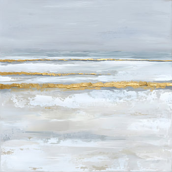 Abstract Wabi-Sabi Gold Im Minimalistischen Luxusstil