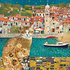 The Klimt's Cat Croatian Adventure van Karen Nijst