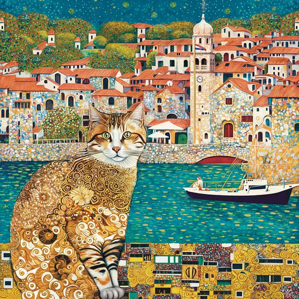 The Klimt's Cat Croatian Adventure par Karen Nijst