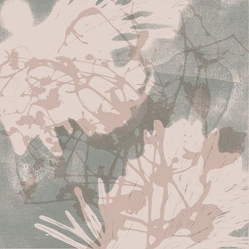 Japandi minimalist abstract in neutral colors by Abstract Minimalist Art