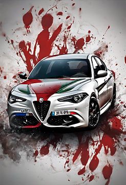 Alfa romeo Giulia QV Spritzgussbilder von kevin gorter