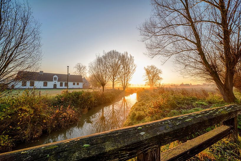 sunrise landscape by Marcel Derweduwen