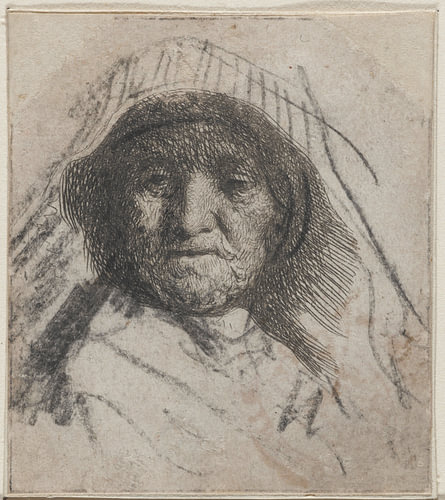 Rembrandts moeder, Rembrandt van Rijn