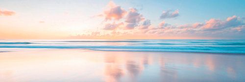 Morgendämmerung am Meer