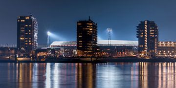 Feyenoord Stadion "De Kuip" 2017 in Rotterdam (formaat 2/1) van MS Fotografie | Marc van der Stelt
