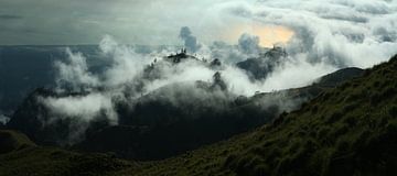 sprookjeslandschap, Rinjani Lombok Indonesië van Ruben Renaud