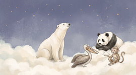 Der Wolkenclub – Ein traumhaftes Abenteuer für das Kinderzimmer von Julian Cross