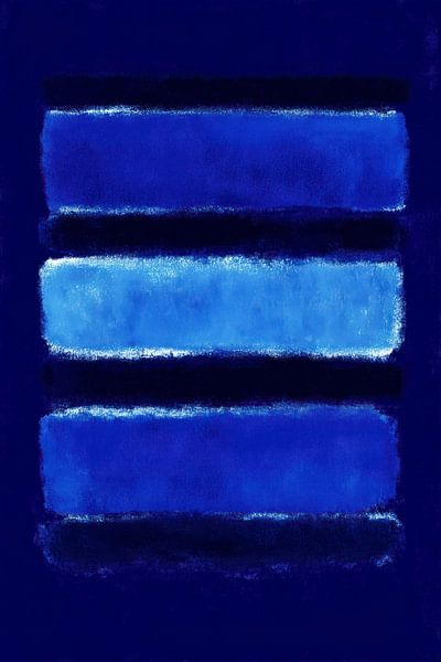 Le bleu en couches par Thea