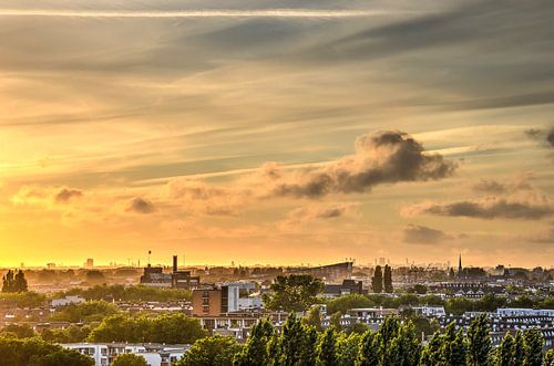 Zomeravond in het Oude Noorden