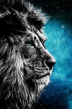 Lion Galaxy by Mateo