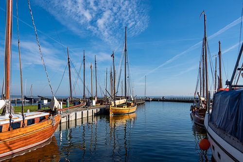 Hafen auf dem Fischland-Darß in Dierhagen