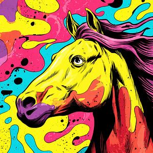 Cheval Pop Art n° 2