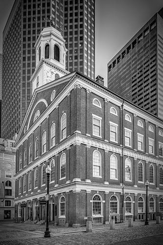 BOSTON Faneuil Hall | monochroom