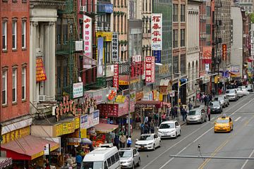 Chinatown in Manhattan New York