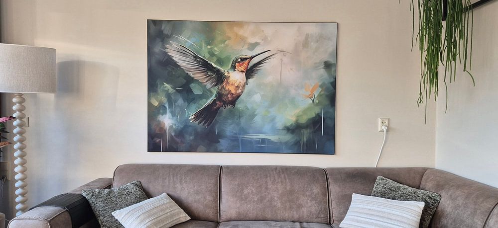 Kolibri-Tanz  von Blickfänger Gemälde 