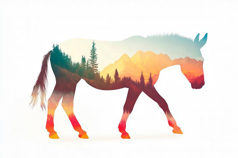 Nature in the horse by Poster Art Shop