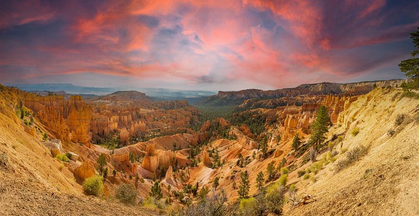 Parc national de Bryce Canyon, photo panoramique par Gert Hilbink