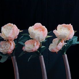 2 roses colorées sur Angelique Niehorster