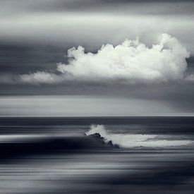 Cloud over breaking wave - Abstraction by Dirk Wüstenhagen