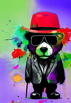 Freshmaker Bär von DJF by Dean Jayson Freeman Art | Level Up your Home