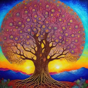 The Tree of Life (a.i. art)