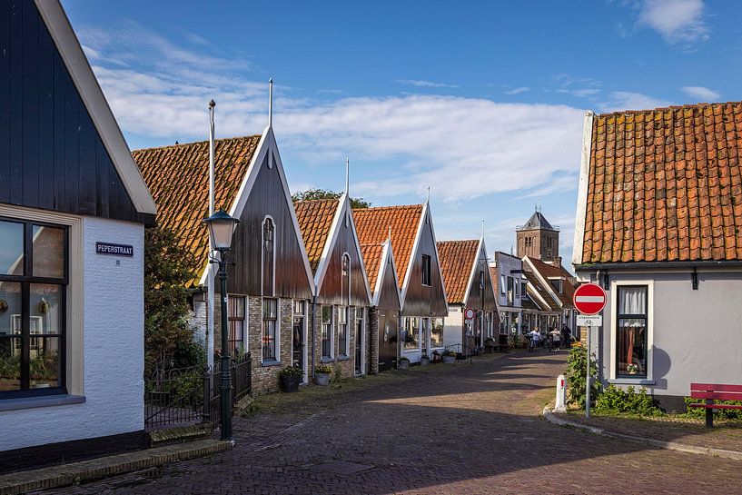 The village of Oosterend on the island of Texel by Rob Boon