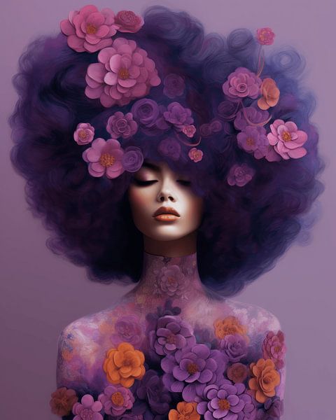Puissance violette par Carla Van Iersel