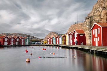 Smögen, ein kleines Fischerdorf in Schweden II von Gerry van Roosmalen