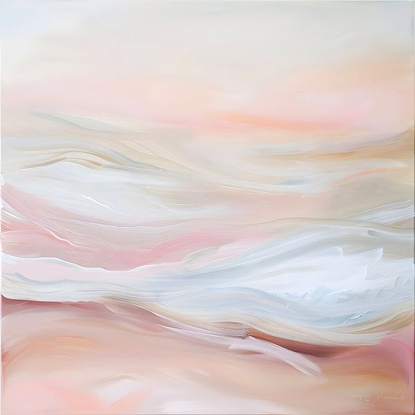 Pastel Waves by But First Framing