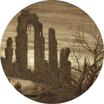Winter – Nacht – Ouderdom en dood, Caspar David Friedrich - 1803