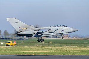 Landender Panavia Tornado der Royal Air Force.