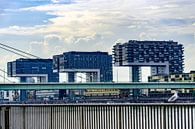 Maisons grue dans le port de Cologne par Tom Voelz Aperçu
