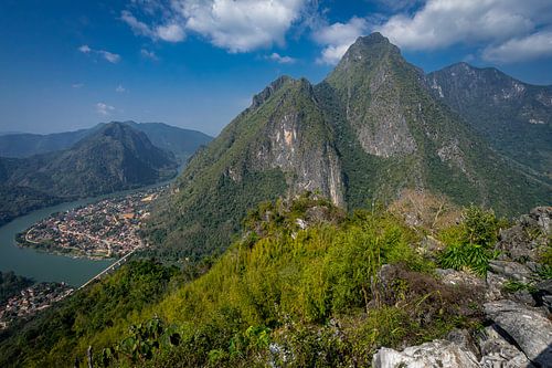 Geweldig uitzicht in Laos
