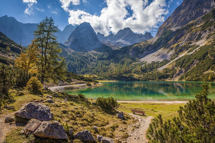 Seebensee im Gaistal, Ehrwald in Tirol von Christian Müringer