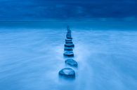 Blaue Pole - Natürliches Ameland von Anja Brouwer Fotografie Miniaturansicht