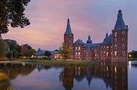 Sonnenuntergang auf Schloss Hoensbroek von Henk Meijer Photography Miniaturansicht