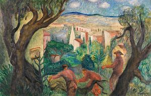 Josef Eberz - Sommertag in der Campagna (1924)