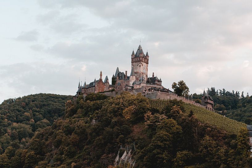 Reichsburg boven Cochem van Lars Meijer
