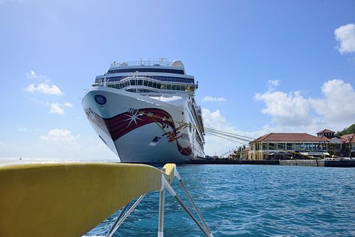 Small boat versus the giant