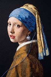 The Embroidered Girl with a Pearl von J.O. Han
