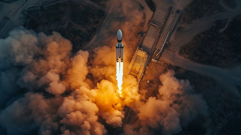 Lancement de la fusée Majestic par Lisa Bovenlander