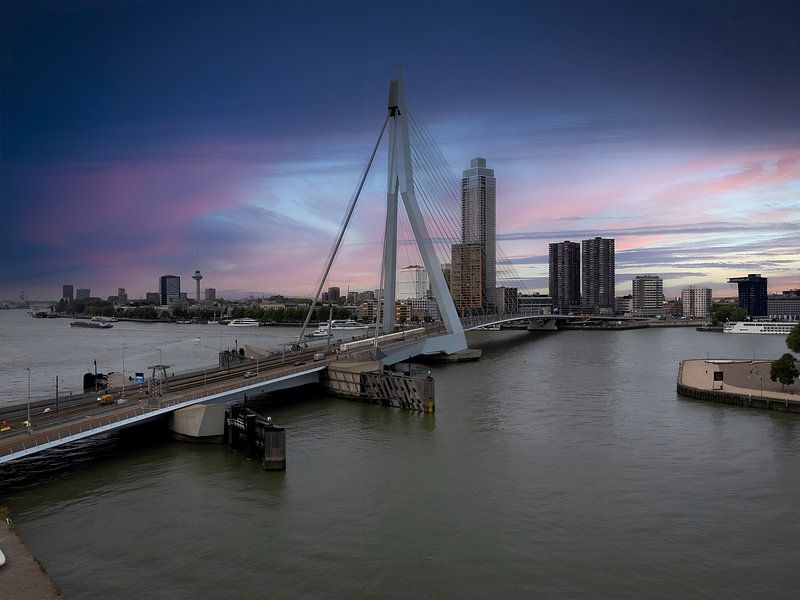 In the silence of the blue hour by Dick Meijdam