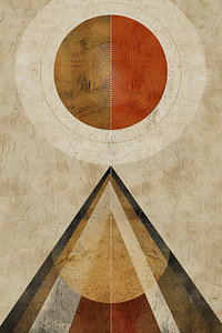 Bauhaus Japandi Abstrakt | Japandi