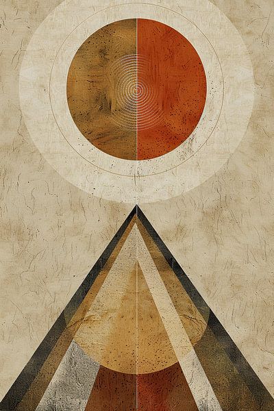 Bauhaus Japandi Abstract | Japandi by Art Whims
