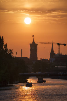 Hôtel de ville rouge de Berlin